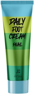 J:ON~Увлажняющий крем для ног с муцином улитки~Snail Daily Foot Cream