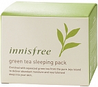 Innisfree~ Ночная увлажняющая маска на основе зеленого чая ~Green Tea Sleeping Pack