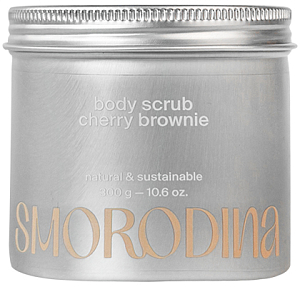 Smorodina~Сахарно-соляной скраб-желе для тела "Вишневый брауни"~Tropical Body Scrub